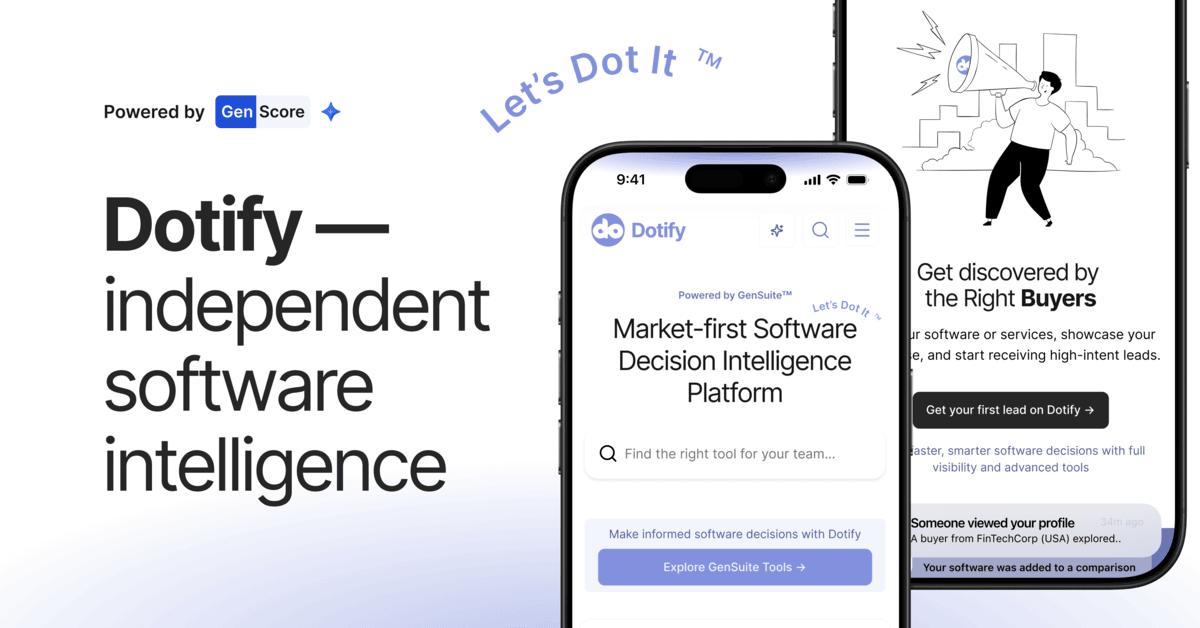 Dotify - Smarter software decisions start here.